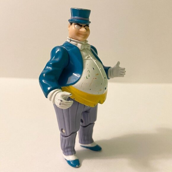 Vintage 1989 Batman Penguin Action Figure DC Comics 4 Inch  Tall Toy - Picture 2 of 12